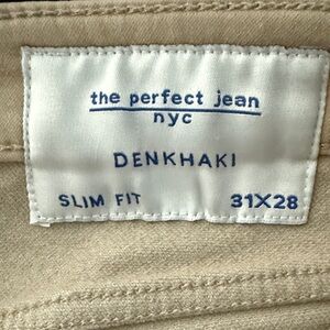 The Perfect Jean NYC Men's Slim Fit Khaki Chinos